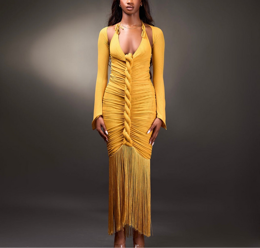 MAXI CAPELLA DRESS
