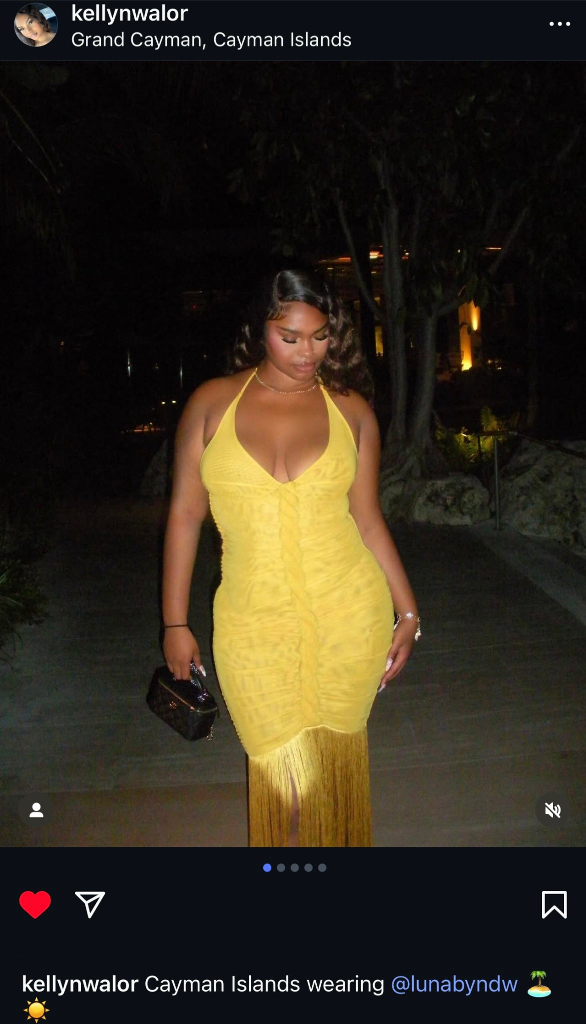 YELLOW MAXI CAPELLA DRESS