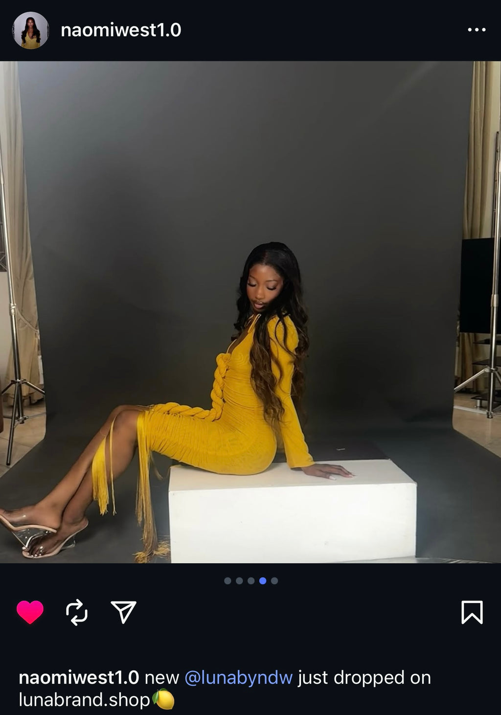 YELLOW MAXI CAPELLA DRESS